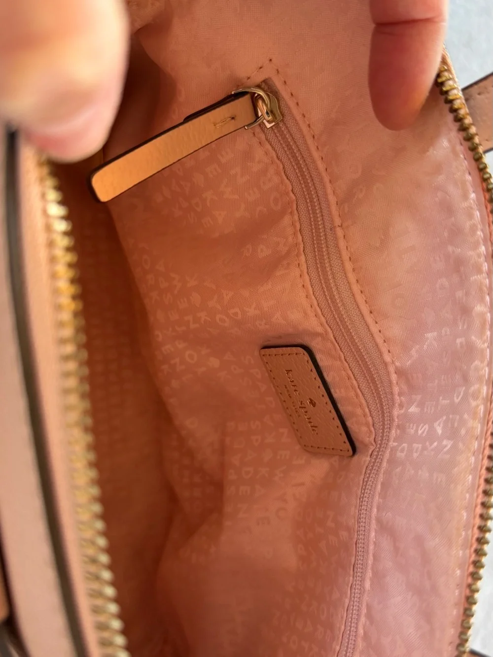 Kate Spade Pink Leather Bow Satchel